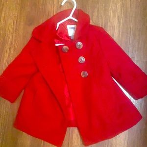 Little girls pea coat